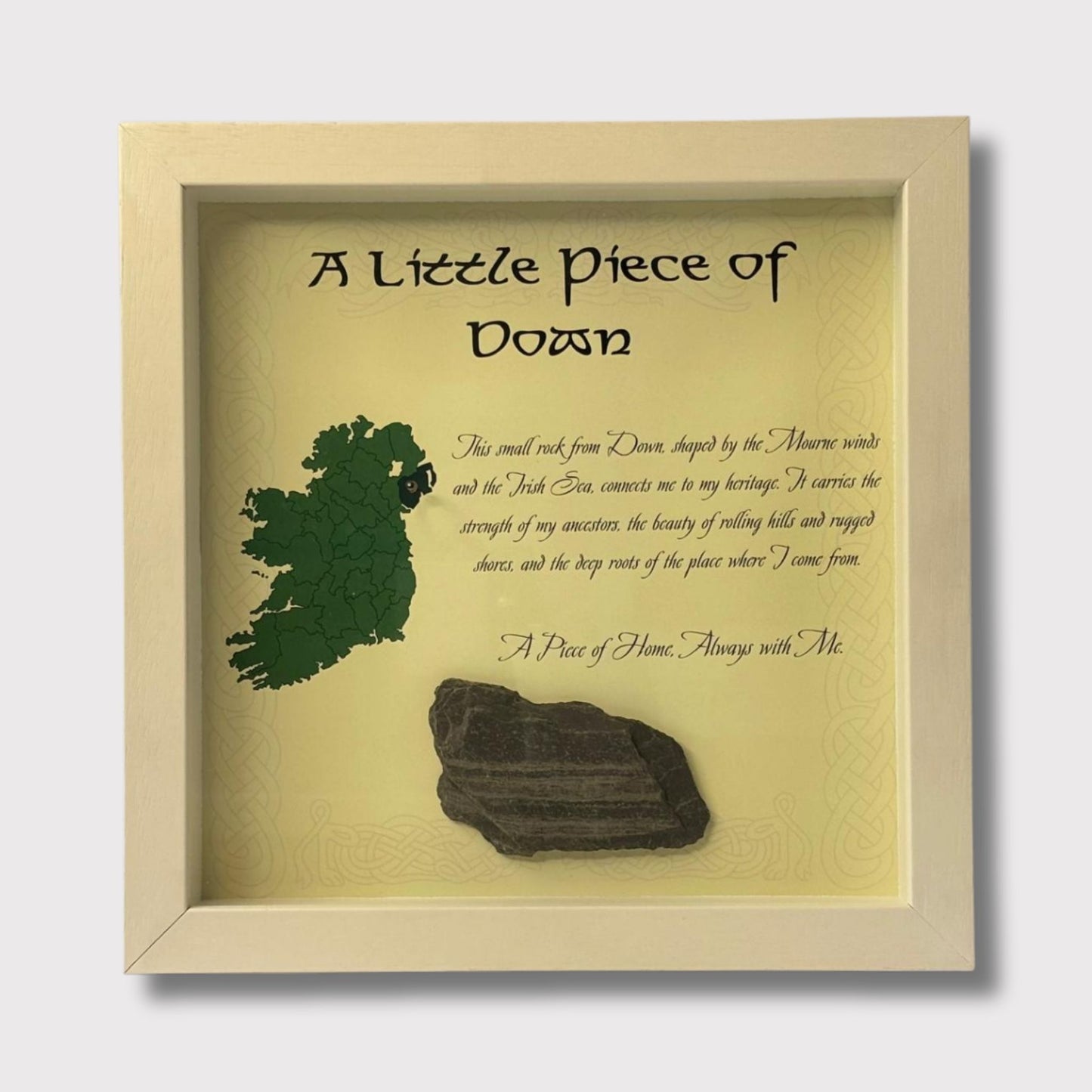DOWN FRAMED ARTWORK