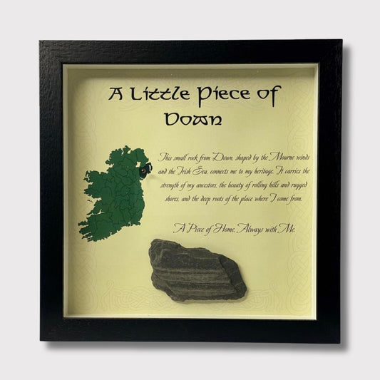 DOWN FRAMED ARTWORK