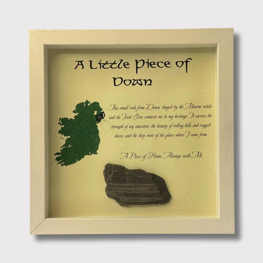 DOWN FRAMED ARTWORK